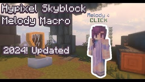 HYPIXEL HARP MACRO BOT TUTORIAL 2024 || GET FREE MELODY