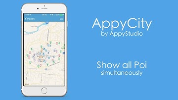 appyCity - XCode iOS Map App Template for City Guide