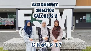 ASSIGNMENT SMN3103 - CALCULUS II (A252) -GROUP B (G17)