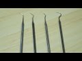 Wax Carving Picks Double Ended 4pcs