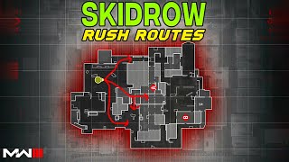 Modern Warfare 3 BEST Search and Destroy Rush Routes on SKIDROW! (MW3 SnD Tips)