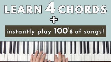 Learn 4 Chords & Instantly Be Able To Play Hundreds Of Songs!