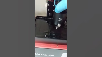 Elegoo Saturn Z rod stuck (grinding noise)