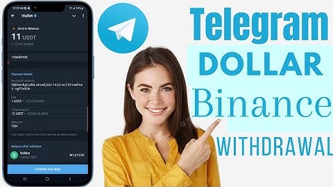 How To Withdraw Dollar From Telegram Wallet To Binance | Telegram Wallet Dollar Withdrawal
