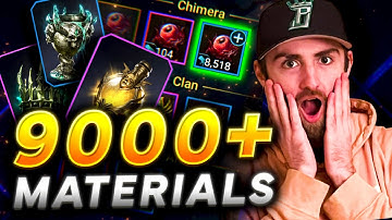 SO MUCH CRAFTING! Forging ALL Materials Hoping To Get A Legendary Relic! | Raid Shadow Legends