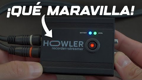 HOWLER: solución definitiva para GRABAR SETS y STREAMEAR 🙌 ¡120 gramos!