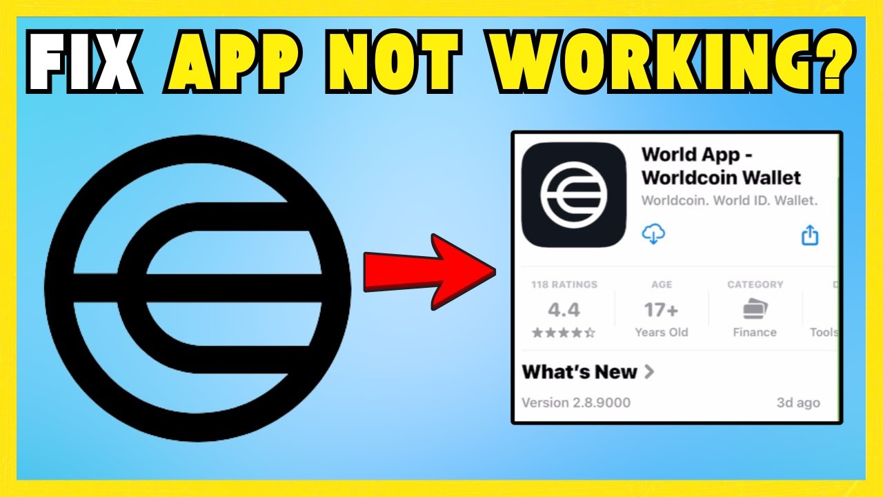 How To Fix Worldcoin App Not Working - NEW UPDATE! - YouTube