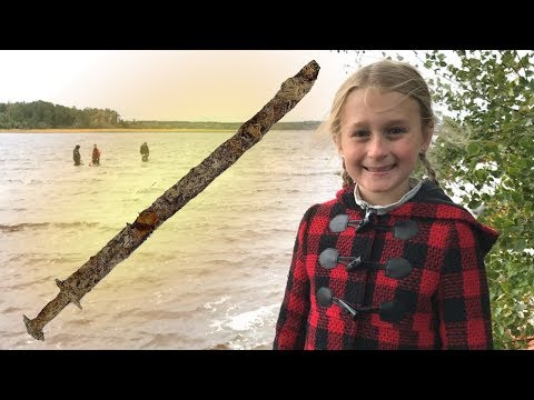 Girl Named QUEEN OF SWEDEN For Finding 1500-Year-Old Sword