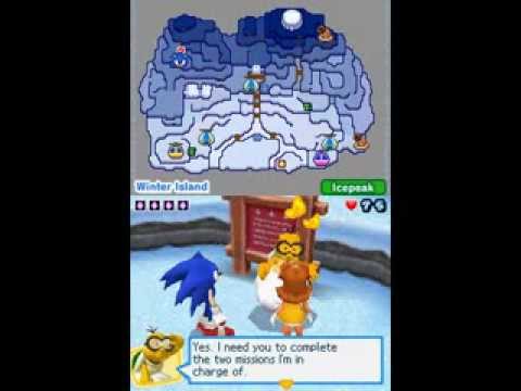Mario & Sonic at the Olympic Winter Games (DS) - Adventure Tours Playthrough Part 11