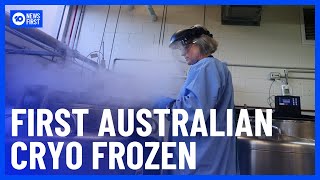 Australias First Cryonics Facility Freezes First Body 10 News First