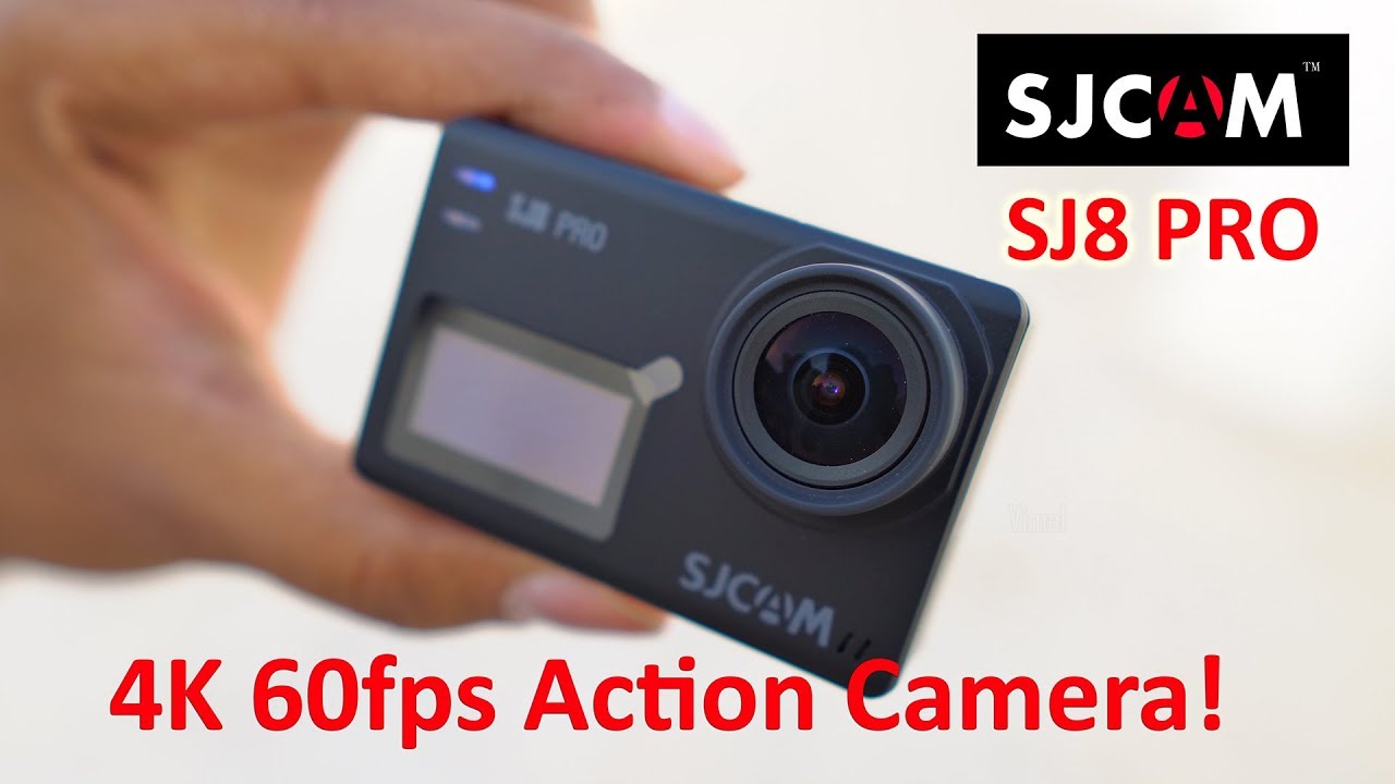 SJCAM SJ8 Pro, 4K Action Camera at 60FPS