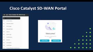 CISCO CATALYST SD-WAN PORTAL CLOUD OnRamp - VIPTELA