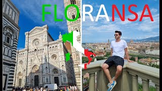 FLORANSA VLOG 🇮🇹 | GEZİLECEK YERLER - RESTAURANT - TATLI - COCTAIL BAR | İTALYA