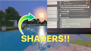 minecraft bedrock getting some form of shaders? (deferred rendering)