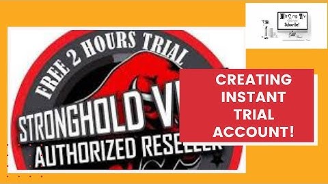 How to create instant trial account in Strong Vpn? |Nhong Tv