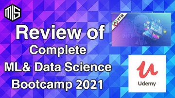 🎥Udemy-Complete ML & Data Science Bootcamp 2021-Review