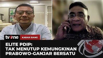 Ganjar & Prabowo Tak Kunjung Umumkan Bacawapres, Wacana Dua Poros Mencuat | Kabar Siang tvOne