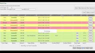Online Transaction Reporting