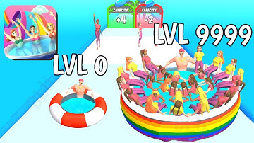 ✅HOTTUB RUN GAMEPLAY | ALL LEVELS 4-5