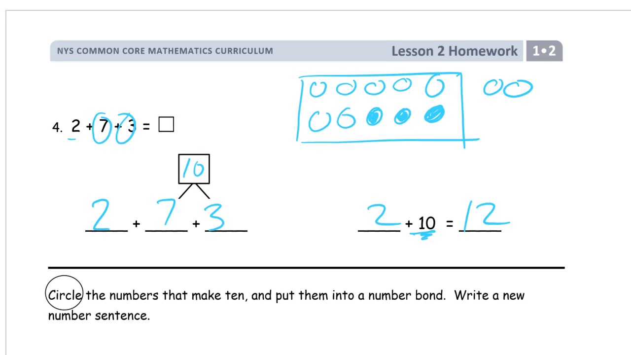 lesson 21 homework module 2 grade 1