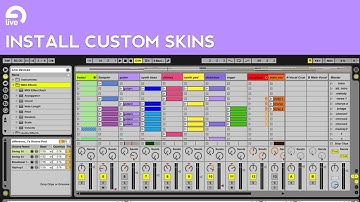 Ableton Live Tutorial: How to Install Custom Skins