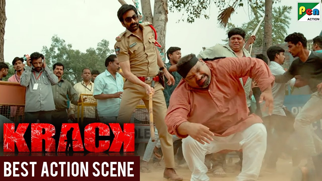 शंकर ने की गुंडों की पिटाई | Krack | Ravi Teja, Shruti Haasan, Samuthirakani | Hindi Dubbed Movie