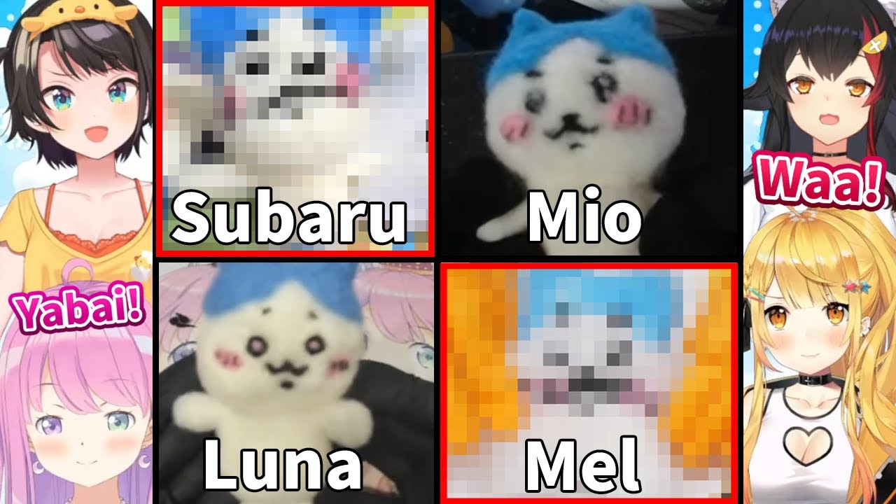 Everyone gets surprised by the quality of Subaru & Mel's Completed Felt Dolls [Hololive/Eng sub]