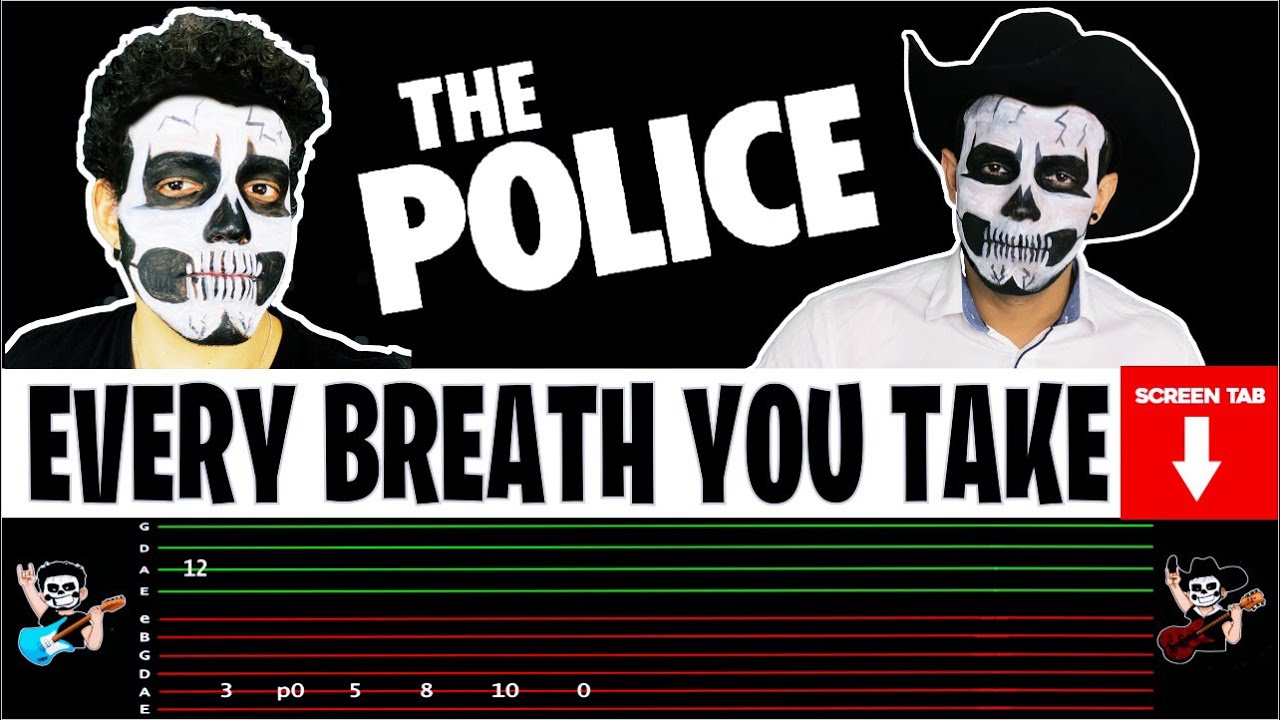 The Police Every Breath You Take Cover By Dotti Brothers Guitar Bass Lesson Chords Chordify