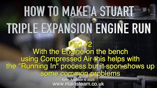 Thumbnail for HOW TO MAKE A STUART TRIPLE ENGINE RUN - PART #2