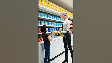 When Robots Help You at the Grocery Store 🤖✨ #airobot #humanoid #artificialintelligence #robotics