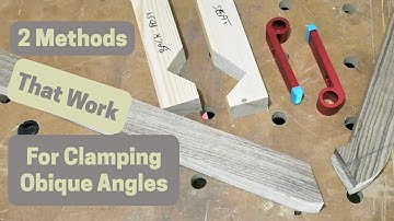 Clamping Oblique and Square Mitre Joints