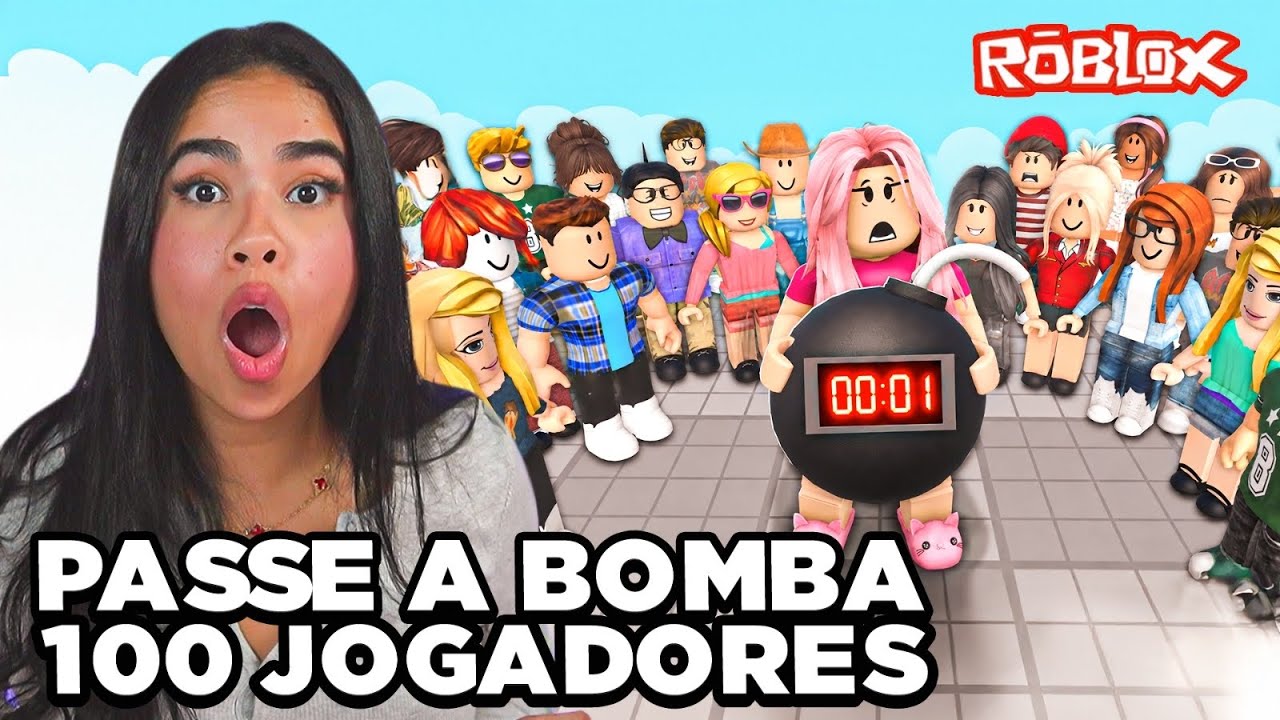 SOBREVIVA CONTRA 100 JOGADORES NESSE JOGO DO ROBLOX