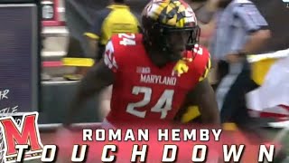 Roman Hemby 33 Yard Touchdown Run | Maryland vs Buffalo