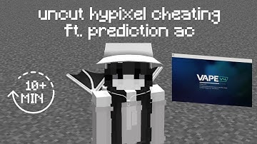 10+ MINUTES OF HYPIXEL BEDWARS CHEATING WITH VAPE V4 (UNCUT)
