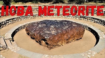 Hoba Meteorite near Grootfontein in northern Namibia - the largest in the world