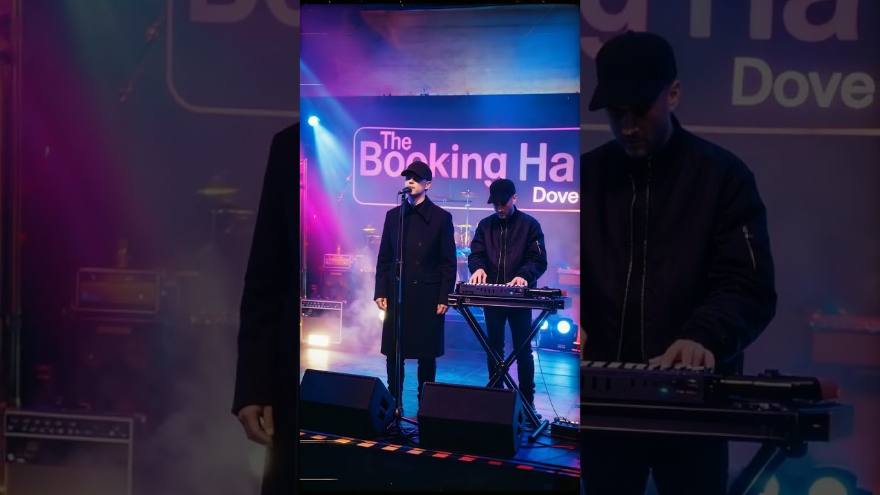 The Booking Hall Lights - (Neon Shop Sign) The Backdoor Sessions