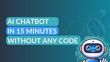 Create an AI Chatbot in under 15 minutes WITHOUT CODING!