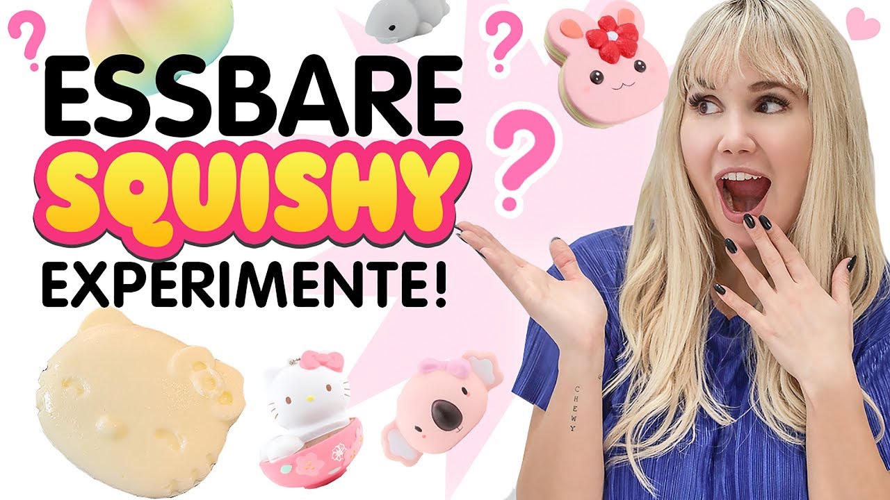 Essbare SQUISHIES selbermachen?! Rezepte im LIVE TEST! Squishy DIY von cutelifehacksde