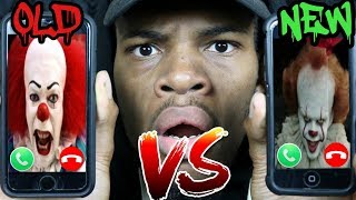 CALLING OLD PENNYWISE AND THE NEW PENNYWISE *THEY HAD A FIGHT* OMG!!!!! (ROAST BATTLE) screenshot 5
