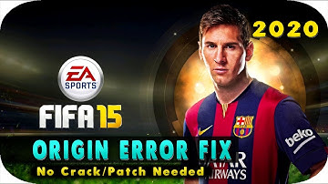 [WORKING 2020] FIFA 15 Origin Error Fix | No Crack needed | PC