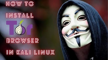 How to install TOR BROWSER in kali linux and fix "Tor browser can