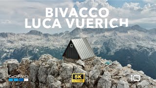 Notte al BIVACCO LUCA VUERICH - Foronon del Buinz | Alpi Giulie [5K]