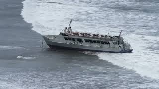 Maui Princess Aground off Lahaina 5-16-2024