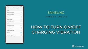 How to Turn On/Off Charging vibration - Samsung [Android 11 - One UI 3]