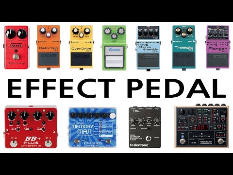 Watch if you know nothing about guitar effectors - types, sounds, and how they work