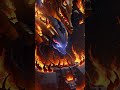 Cosmic fire dragons awaken an animation by kaiberai  kaiber aianimation freetekno
