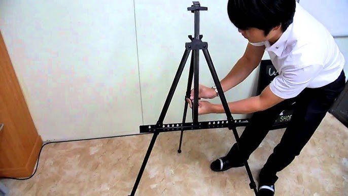 Model B] How to assemble an 5ft easel, Painting Stand, Assemble with me