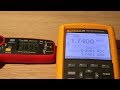 UNI-T UT210E Accuracy check