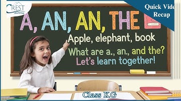 Class KG Articles | English Olympiad | CREST Olympiads