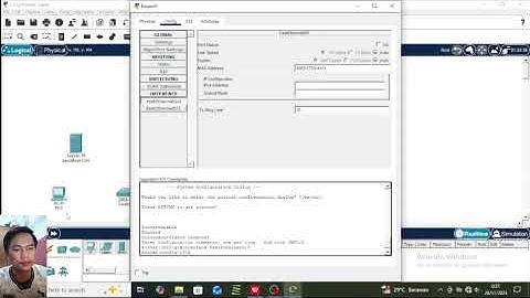 Jaringan Komputer Tugas 3, Simulasi Jaringan Menggunakan Cisco Packet Tracer.YAYAN HANDIAN 052068786